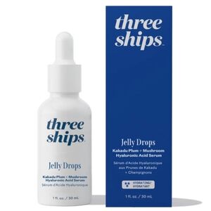 NIB THREE SHIPS JELLY DROPS HYALURONIC ACID SERUM
